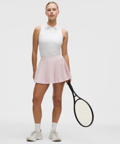 RePleat 女士风琴褶高腰网球裙
