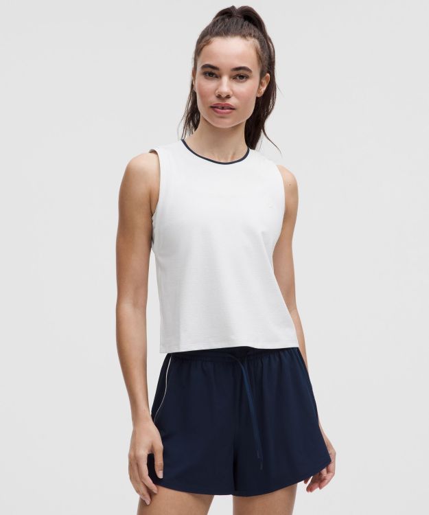 Crewneck 女士网球圆领运动背心