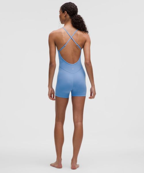 Align™ 女士运动交叉肩带连体衣 4