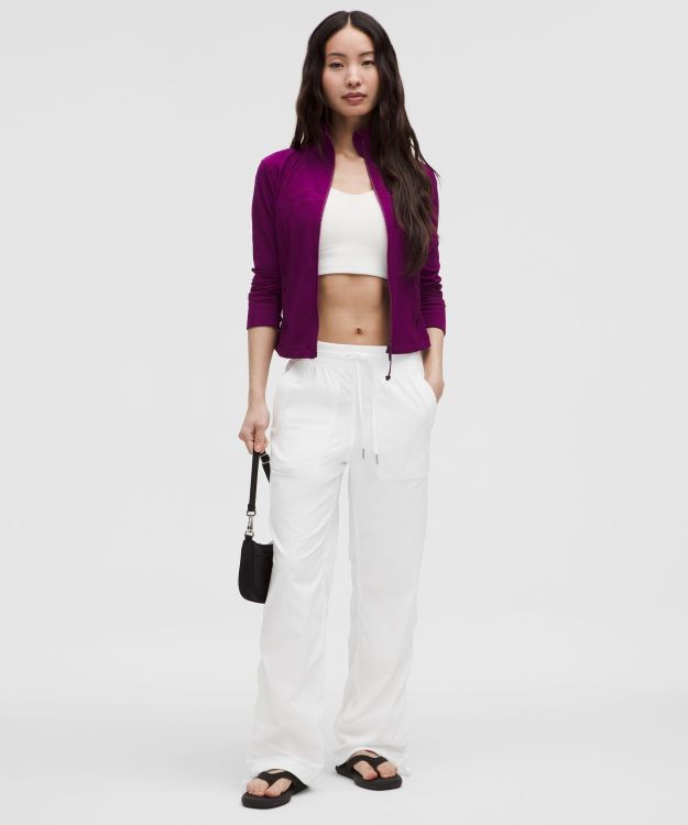 Dance Studio 女士宽松款中腰长裤 拒水