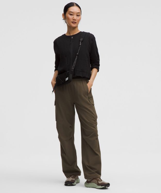 Grid Fleece 女士徒步网格拉绒工装裤