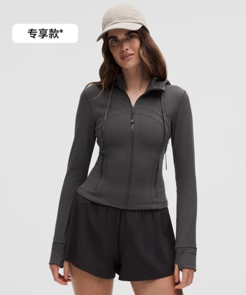 Define 女士短款连帽夹克 *Nulu™