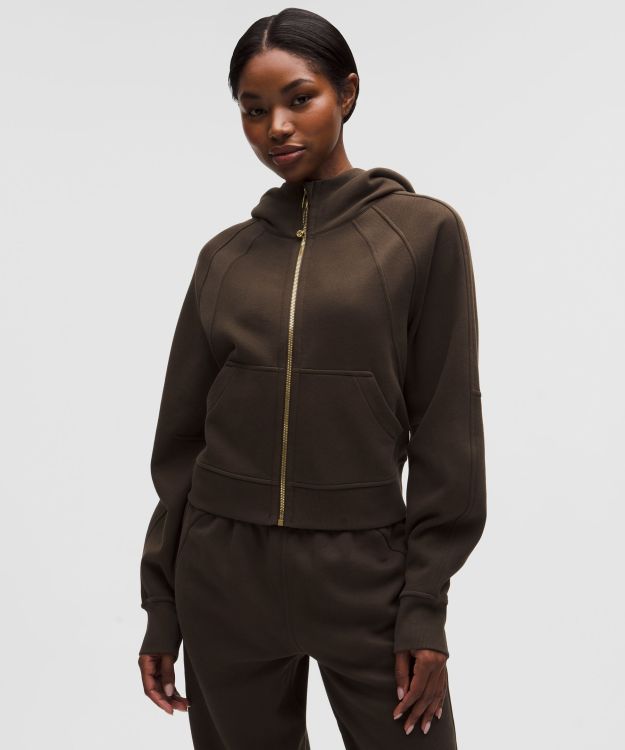 Scuba 女士超宽松款拉链连帽衫