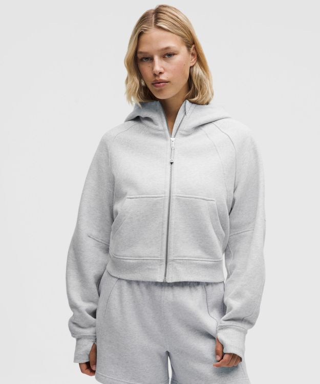 Scuba 女士超宽松款拉链连帽衫