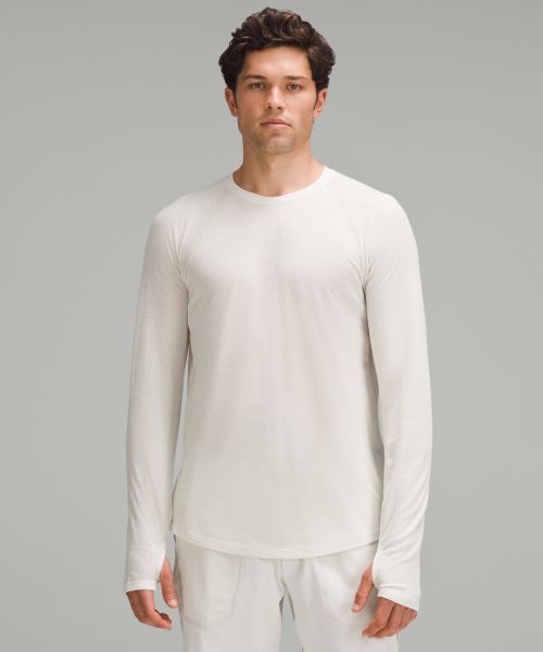 Wool-Blend 男士徒步羊毛混纺长袖运动衫