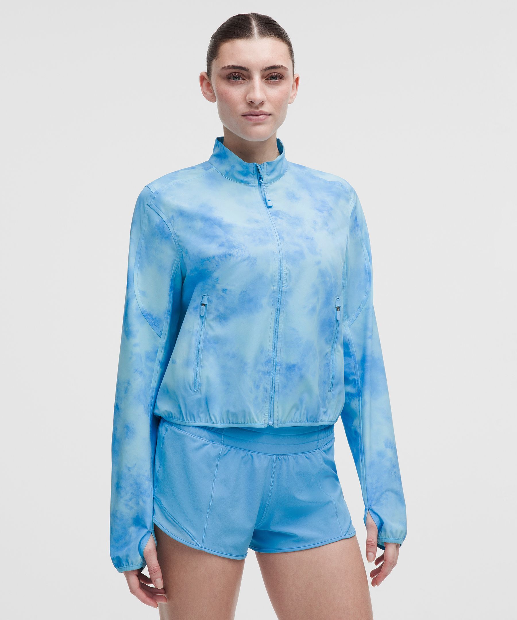 蓝莓蓝奶昔印花混色