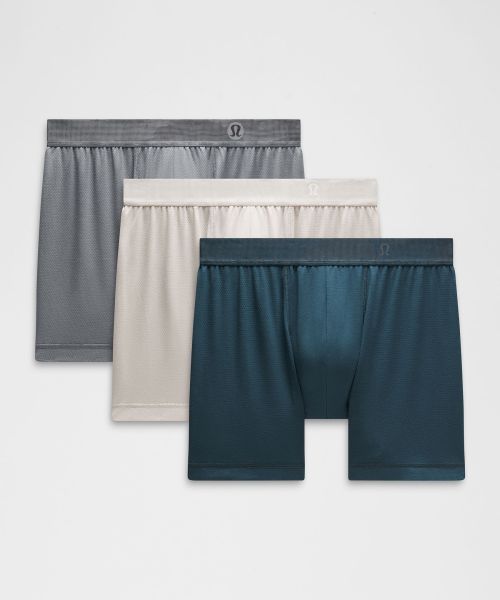 AIM 男士网面款四角裤 *3 条装