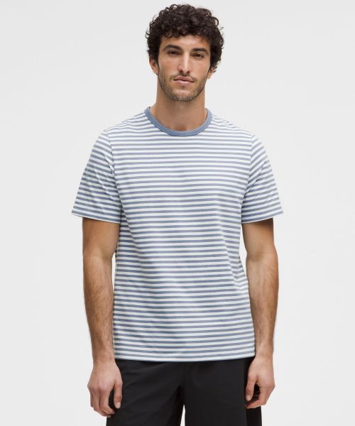 Organic Cotton 男士棉混纺经典剪裁 T 恤