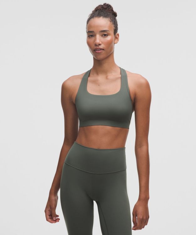 FlexyFlex 女士瑜伽 T 型肩带运动内衣 A-C