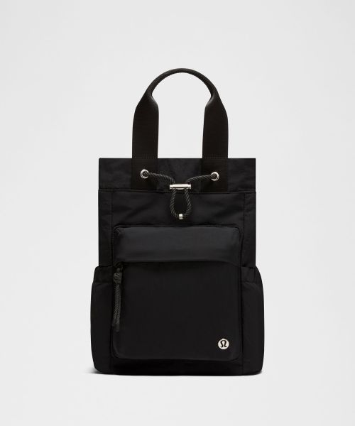 Convertible 女士小款多功能抽绳水桶包