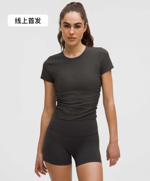 All It Takes 女士运动 T 恤 *罗纹 Nulu™