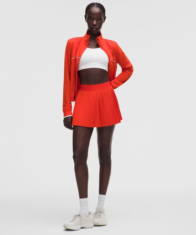 RePleat 女士风琴褶高腰网球裙
