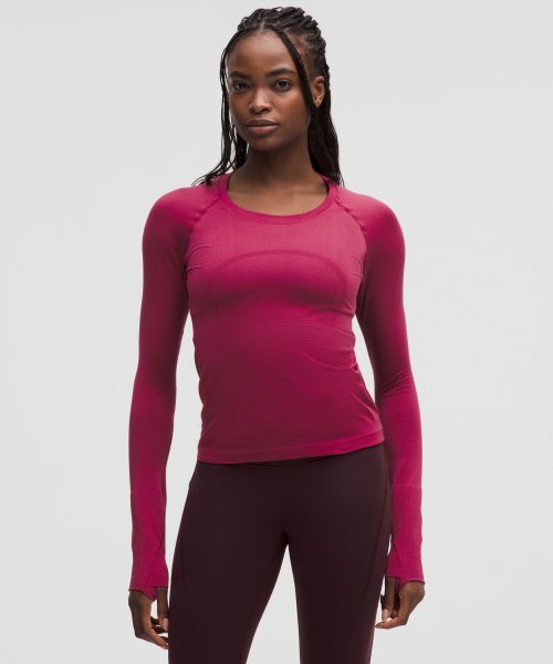 Swiftly Tech 女士运动长袖 T 恤 2.0 *Race