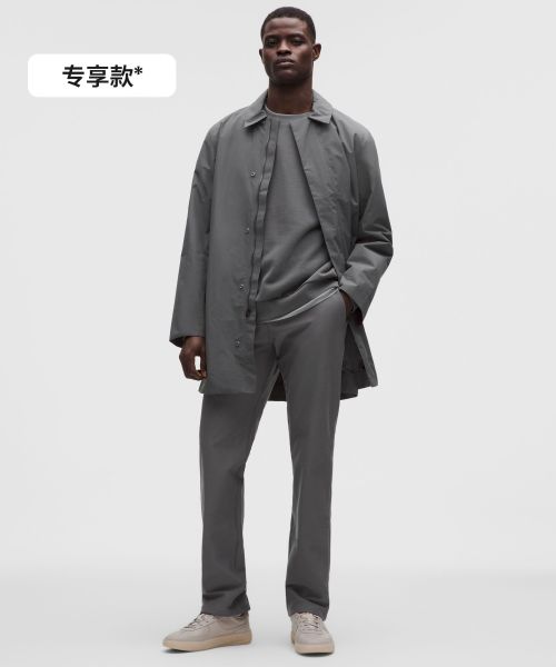 Slacker 男士经典剪裁直筒长裤 32L