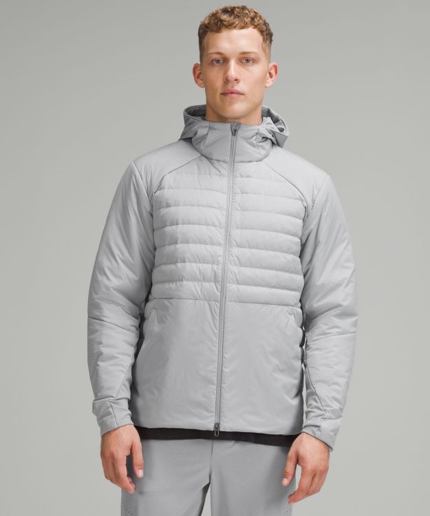 Down for It All 男士羽绒连帽夹克 防风拒水抗淋雨渗透