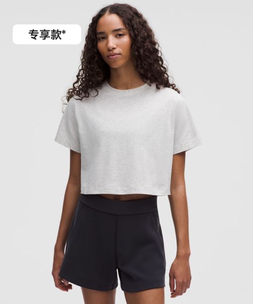 All Yours 女士棉混纺短款 T 恤