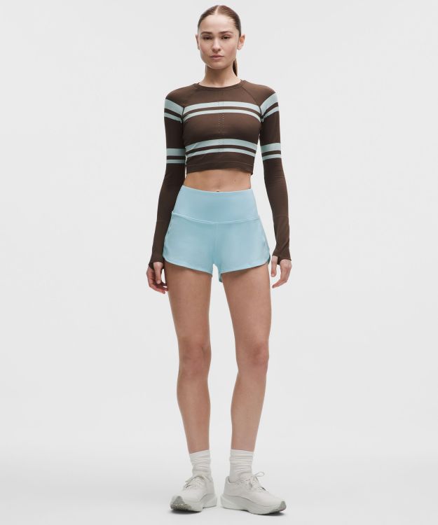 Speed Up 女士运动高腰短裤 2.5