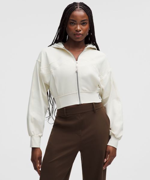 Define 女士宽松剪裁连帽夹克 *Luon