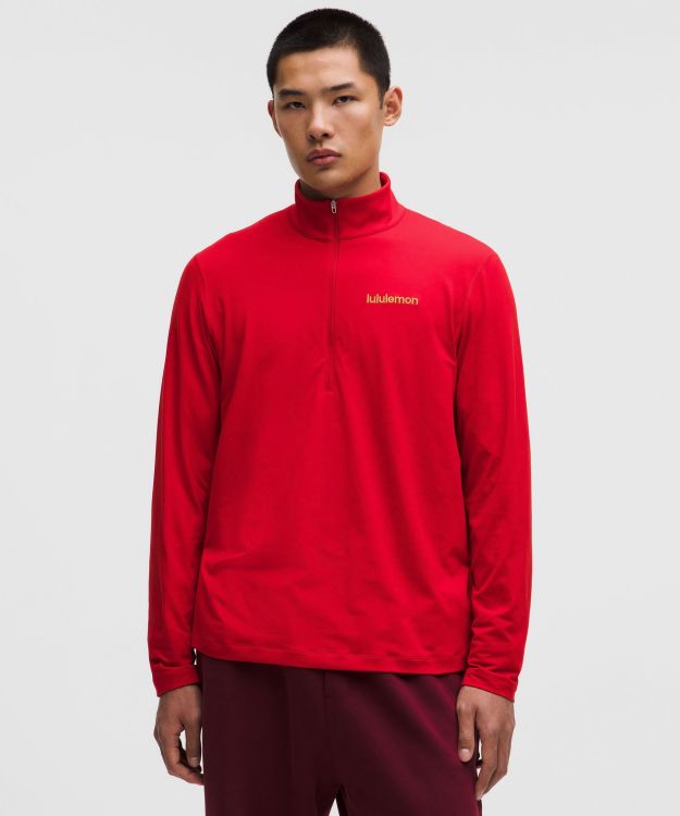 Soft Jersey 男士半拉链针织衫 *新年款