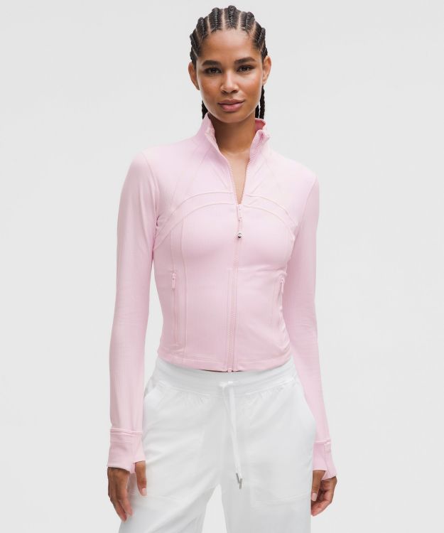 Define 女士短款夹克 *罗纹 Nulu™ 芯吸