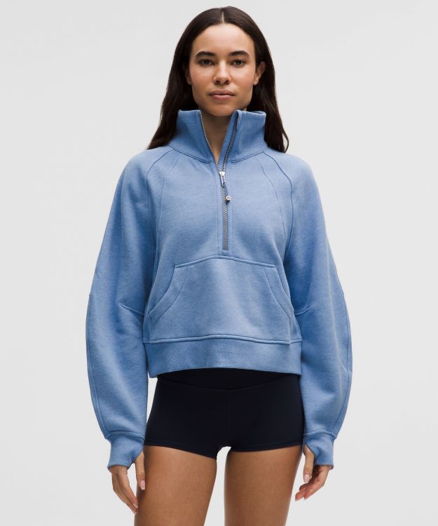 Scuba 女士超宽松款烟囱领卫衣