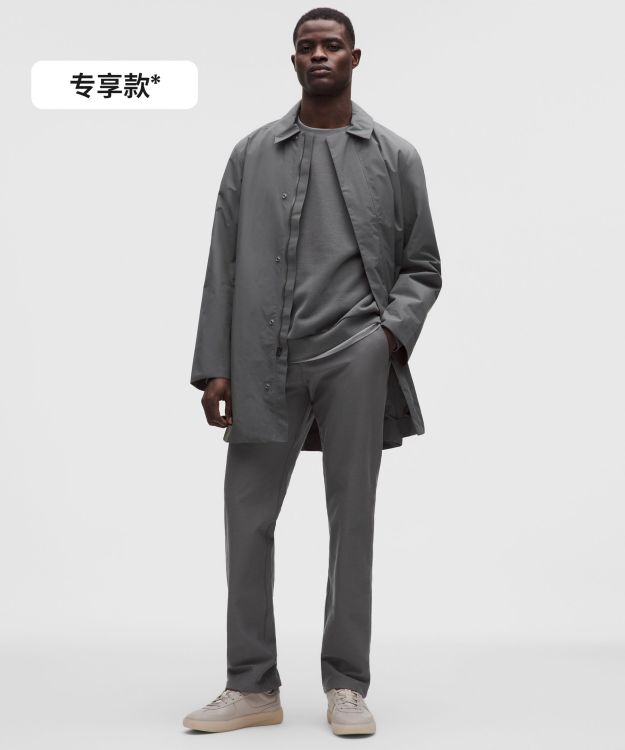 Slacker 男士经典剪裁直筒长裤 32L