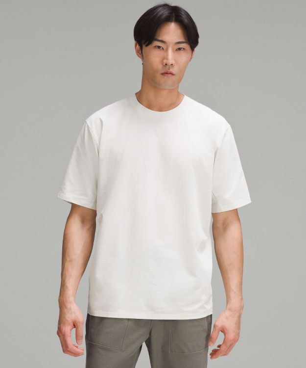 Pique Oversized-Fit 男士宽松款珠地 T 恤