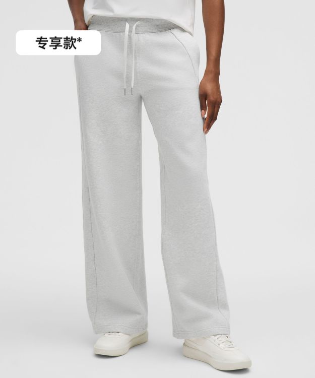 Scuba 女士中腰阔腿运动裤 *常规款