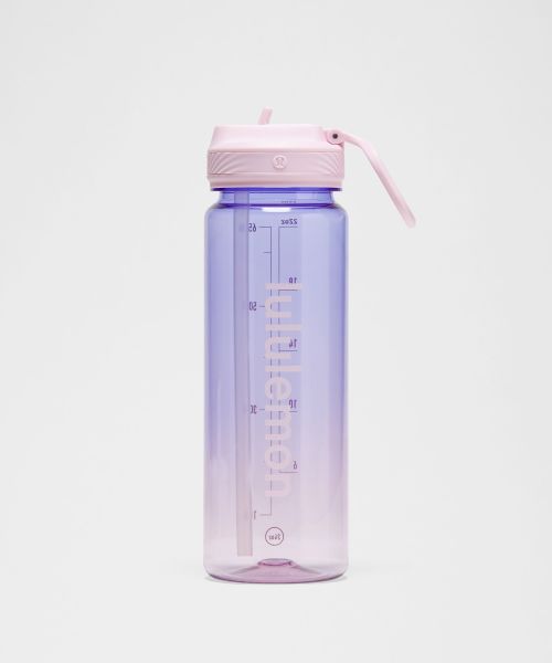 Back to Life 透明水瓶 710ml *带吸管