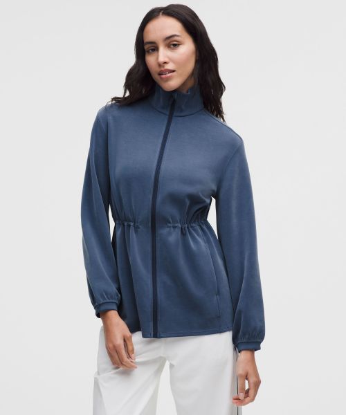 Softstreme™ 女士腰部抽绳拉链夹克