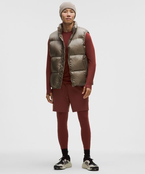 Wool-Blend 男士运动羊毛混纺打底紧身裤