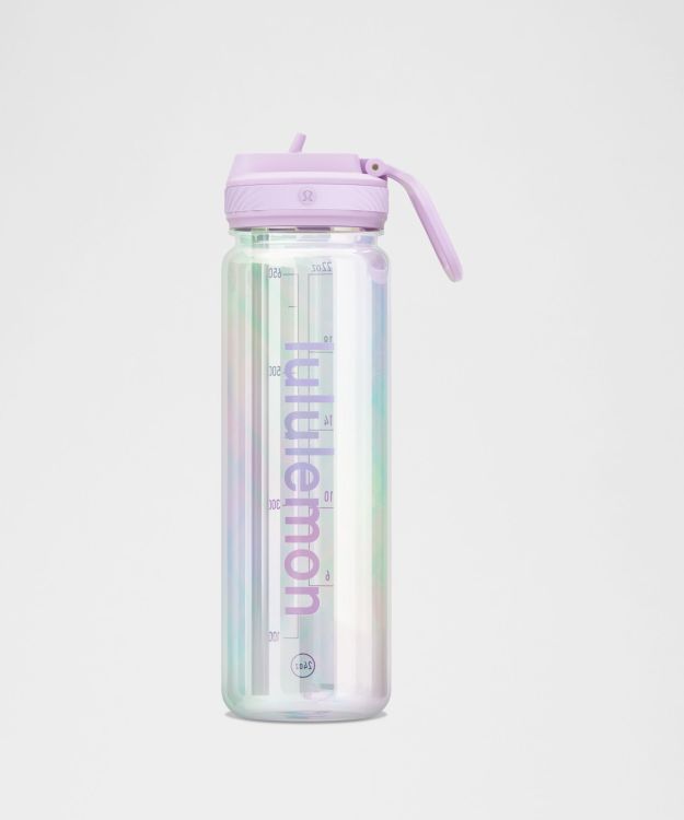 Back to Life 透明水瓶 710ml *带吸管