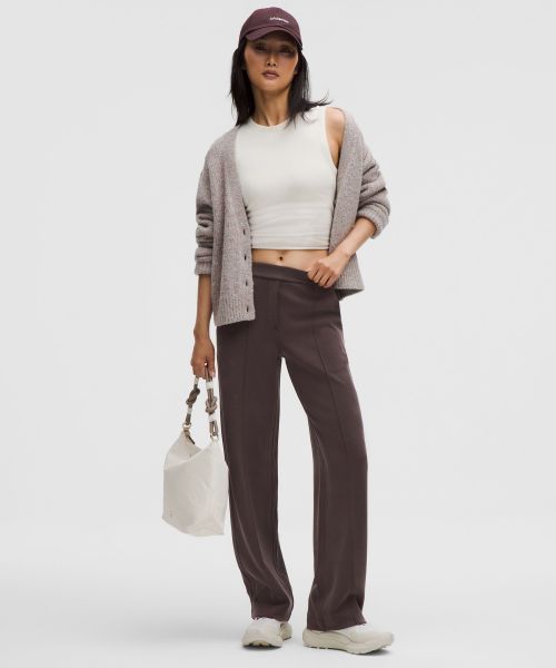 Softstreme™ Pintuck 女士中褶中腰长裤