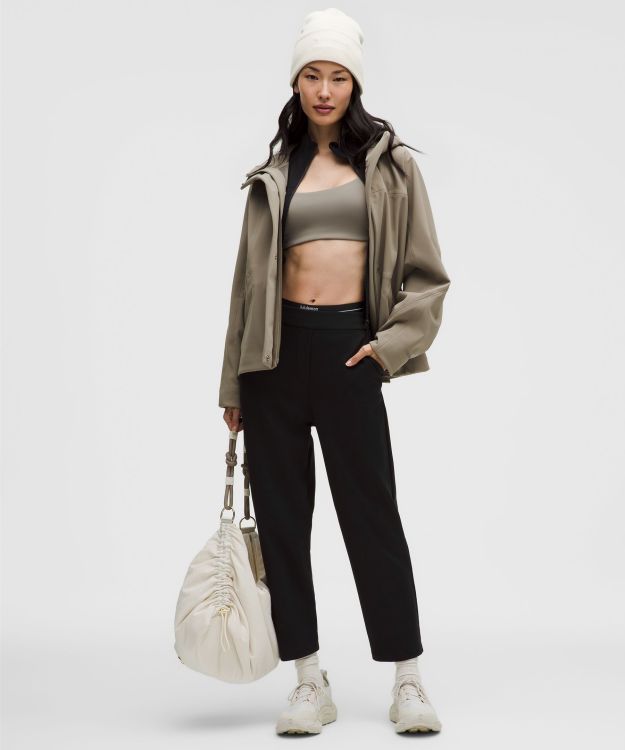 Daydrift 女士高腰收腿长裤 *拉绒