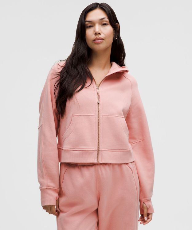 Scuba 女士超宽松款拉链连帽衫